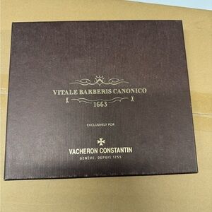 Vacheron Constantin Gray Fabric shoes bag 2 pairs